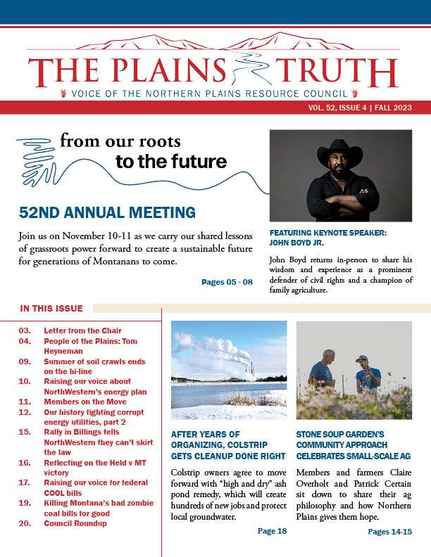 Fall 2023 Plains Truth
